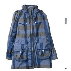 Burberry Brit - Plaid Raincoat - size 6
